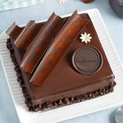 Dark Chocolate Mousse Cake